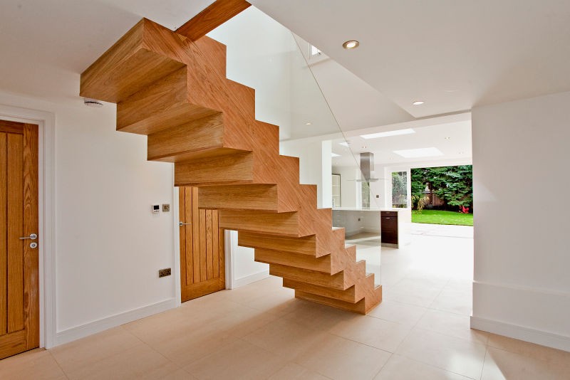 Hardwood Timber Staircase Made to Measure